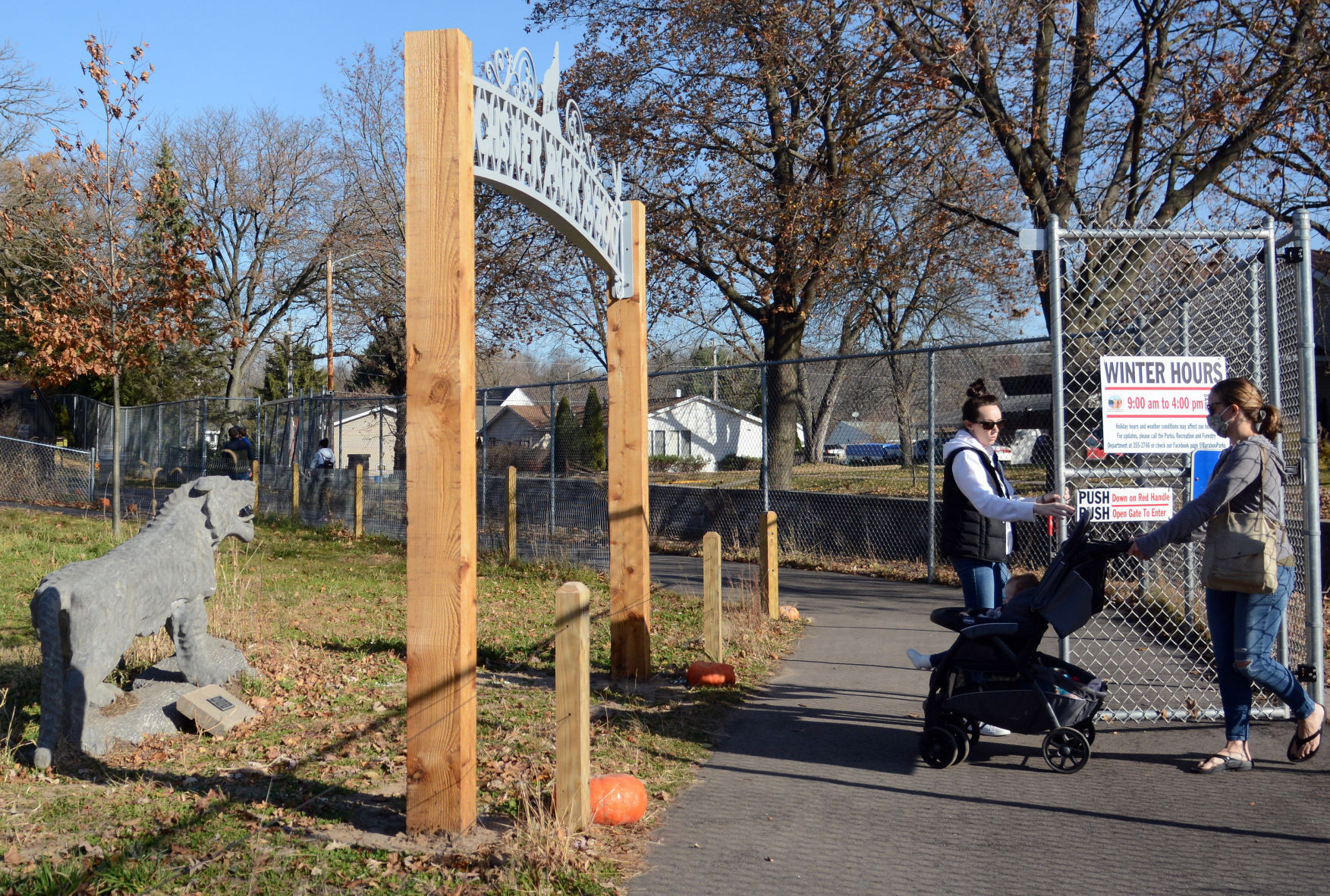 Scenes from Baraboo's Ochsner Park Zoo, Nov. 7, 2020